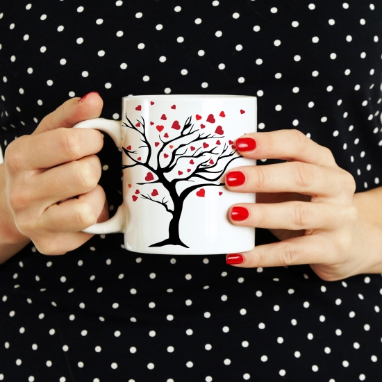 PREZENT WALENTYNKI DZIEŃ KOBIET KUBEK W SKRZYNCE