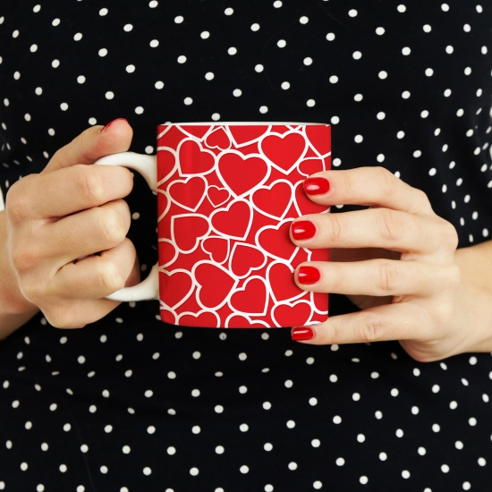 PREZENT WALENTYNKI DZIEŃ KOBIET KUBEK W SKRZYNCE