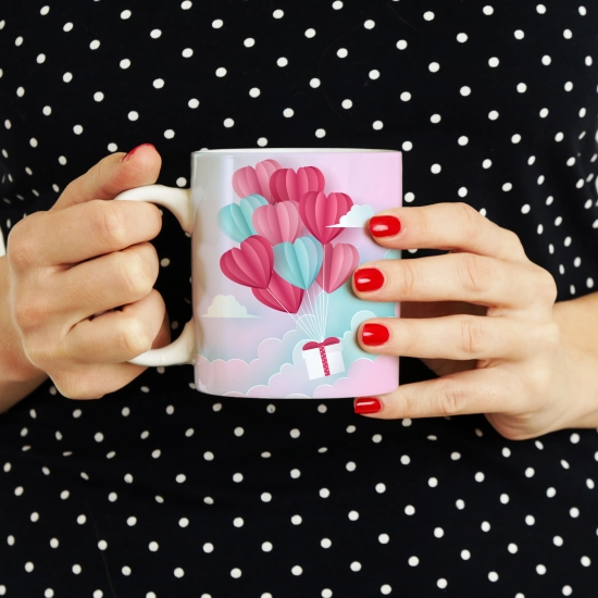 PREZENT WALENTYNKI DZIEŃ KOBIET KUBEK W SKRZYNCE