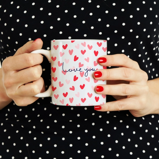 PREZENT WALENTYNKI DZIEŃ KOBIET KUBEK W SKRZYNCE