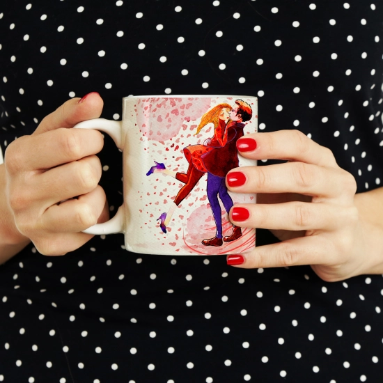 KOMPLET PREZENT KUBEK RĘCZNIK SKRZYNKA WALENTYNKI