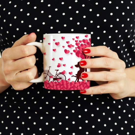 PREZENT WALENTYNKI DZIEŃ KOBIET KUBEK W SKRZYNCE