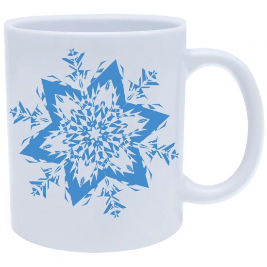 SUPER ŚWIĄTECZNY KUBEK PREZENT 330ml ŚNIEŻYNKA