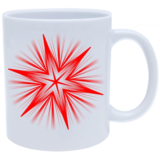 SUPER ŚWIĄTECZNY KUBEK PREZENT 330ml ŚNIEŻYNKA