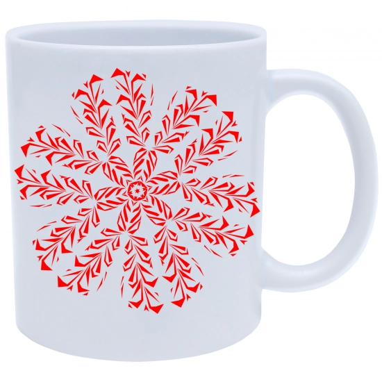 SUPER ŚWIĄTECZNY KUBEK PREZENT 330ml ŚNIEŻYNKA