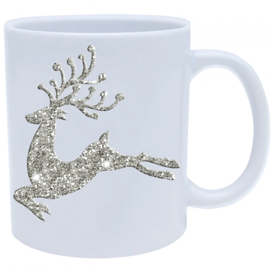 SUPER ŚWIĄTECZNY KUBEK PREZENT 330ml RENIFER