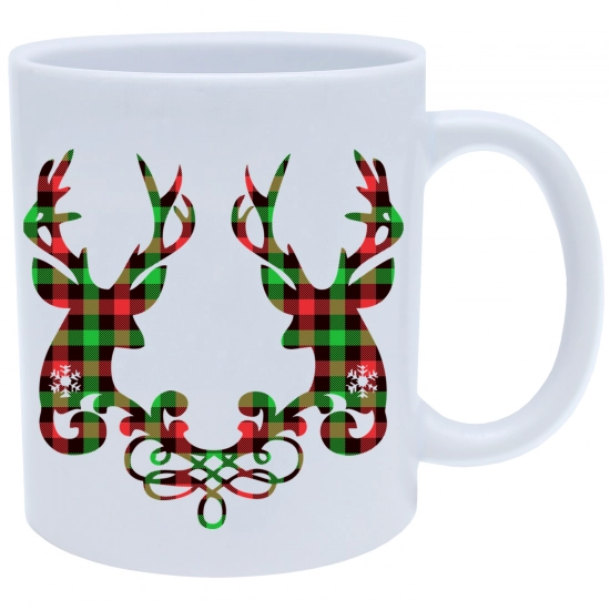 SUPER ŚWIĄTECZNY KUBEK PREZENT 330ml RENIFER