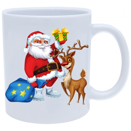 SUPER ŚWIĄTECZNY KUBEK PREZENT 330ml MIKOŁAJ