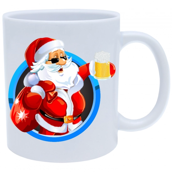 SUPER ŚWIĄTECZNY KUBEK PREZENT 330ml MIKOŁAJ