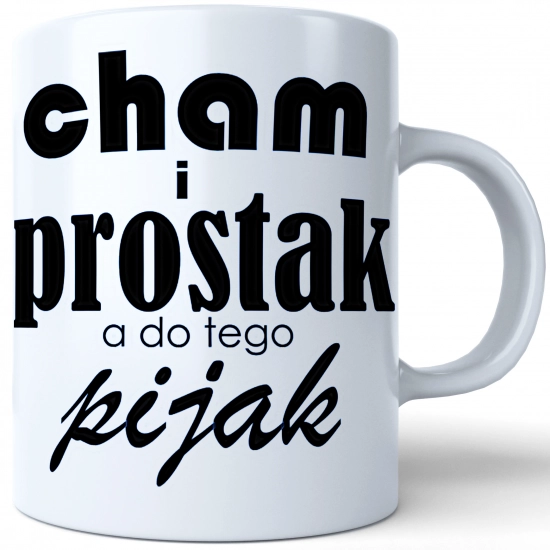 KUBEK DLA FACETA NADRUKIEM PREZENT DZIEŃ CHŁOPAKA