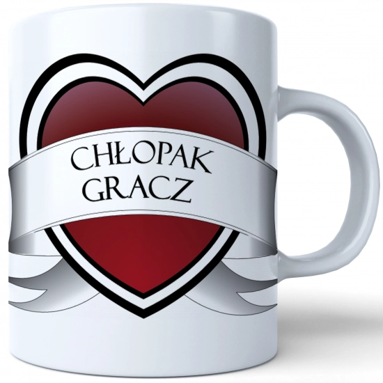 KUBEK DLA FACETA NADRUKIEM PREZENT DZIEŃ CHŁOPAKA