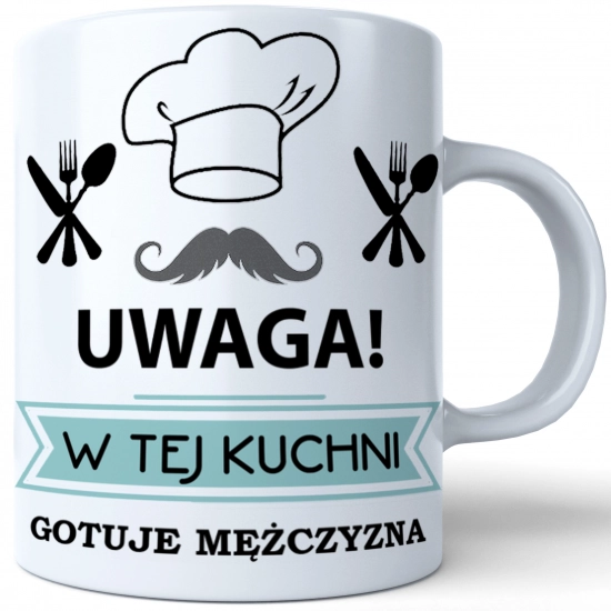 KUBEK DLA FACETA NADRUKIEM PREZENT DZIEŃ CHŁOPAKA