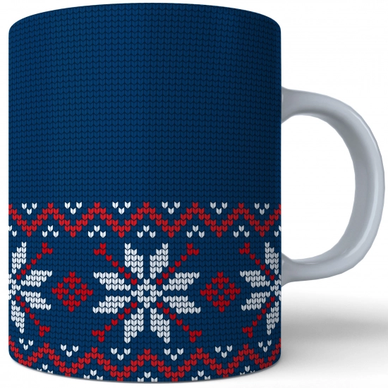 ŚWIĄTECZNY KUBEK 330ml PREZENT ŚWIĘTA POD CHOINKĘ