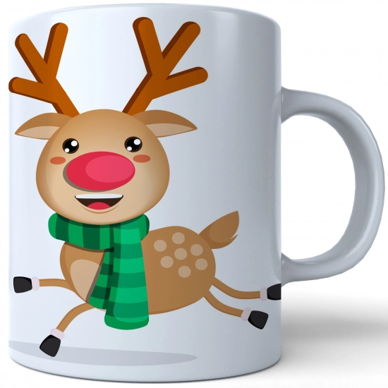 ŚWIĄTECZNY KUBEK 330ml PREZENT ŚWIĘTA POD CHOINKĘ