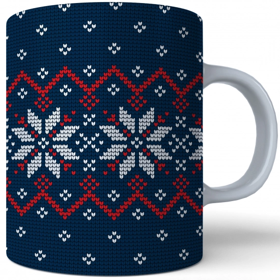 ŚWIĄTECZNY KUBEK 330ml PREZENT ŚWIĘTA POD CHOINKĘ