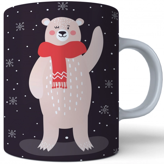 ŚWIĄTECZNY KUBEK 330ml PREZENT ŚWIĘTA POD CHOINKĘ