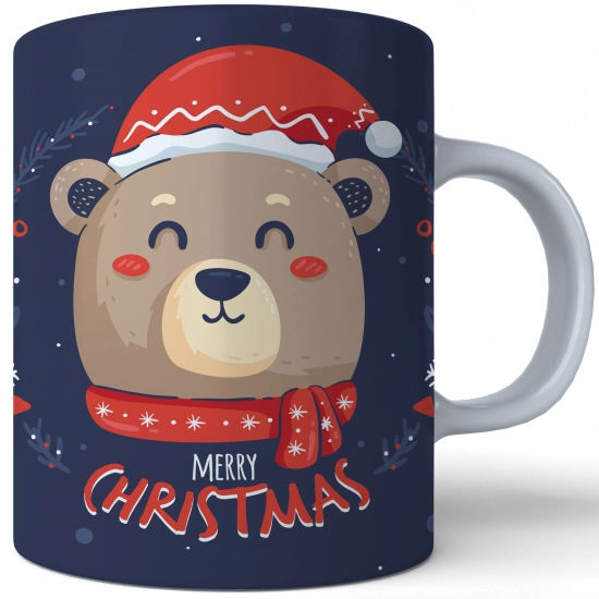 ŚWIĄTECZNY KUBEK 330ml PREZENT ŚWIĘTA POD CHOINKĘ