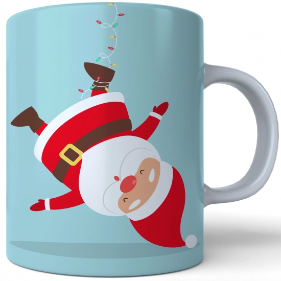 ŚWIĄTECZNY KUBEK 330ml PREZENT ŚWIĘTA POD CHOINKĘ