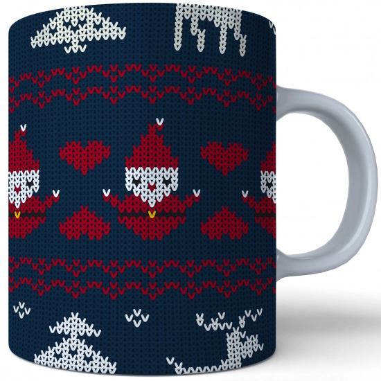 PREZENT ŚWIĄTECZNY ZESTAW KOC 160x200 + KUBKI