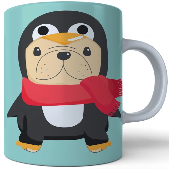 ŚWIĄTECZNY KUBEK 330ml PREZENT ŚWIĘTA POD CHOINKĘ