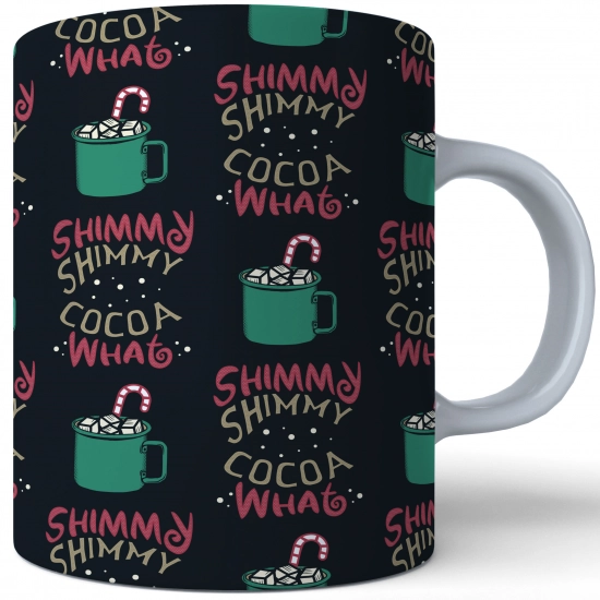 ŚWIĄTECZNY KUBEK 330ml PREZENT ŚWIĘTA POD CHOINKĘ