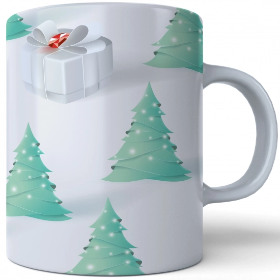 ŚWIĄTECZNY KUBEK 330ml PREZENT ŚWIĘTA POD CHOINKĘ