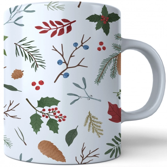 PREZENT ŚWIĄTECZNY ZESTAW KOC 160x200 + KUBKI