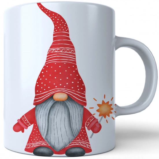 ŚWIĄTECZNY KUBEK 330ml PREZENT ŚWIĘTA POD CHOINKĘ