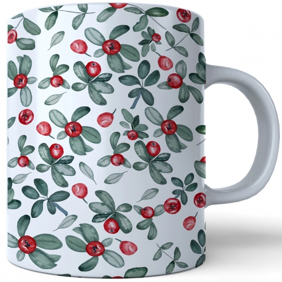 ŚWIĄTECZNY KUBEK 330ml PREZENT ŚWIĘTA POD CHOINKĘ