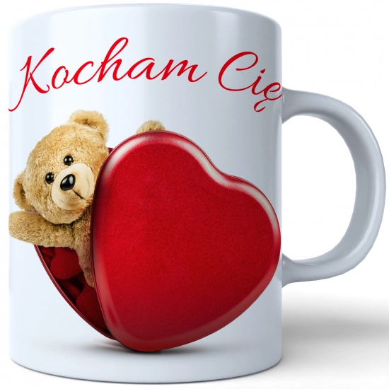 KUBEK NA PREZENT NA WALENTYNKI DZIEŃ KOBIET 330ml