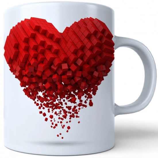 KUBEK NA PREZENT NA WALENTYNKI DZIEŃ KOBIET 330ml