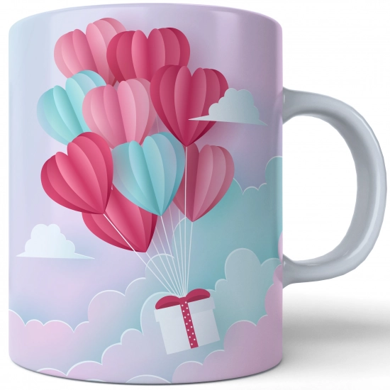 KUBEK NA PREZENT NA WALENTYNKI DZIEŃ KOBIET 330ml