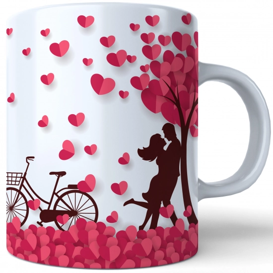 KUBEK NA PREZENT NA WALENTYNKI DZIEŃ KOBIET 330ml