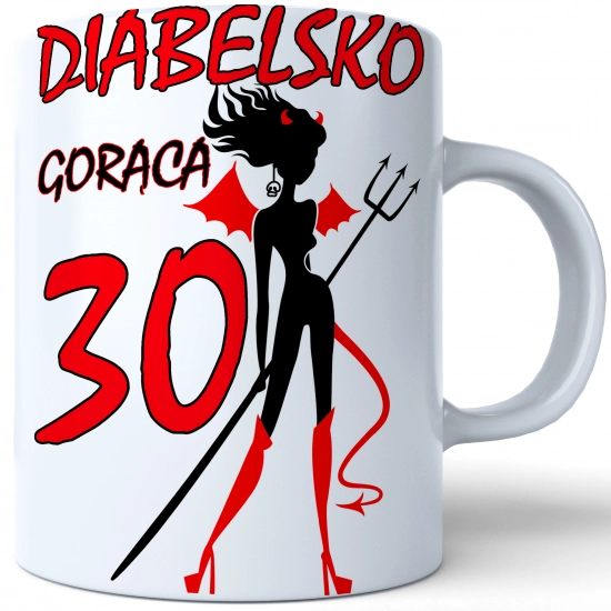 SUPER KUBEK NA PREZENT URODZINY 30 TRZYDZIESTKĘ