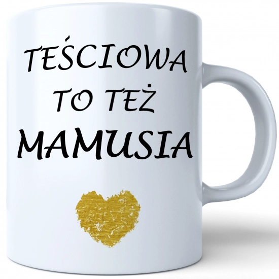 KUBEK 330ml DLA MAMY Z NADRUKIEM NA PREZENT DZIEŃ MATKI MAMA MAMUSIA