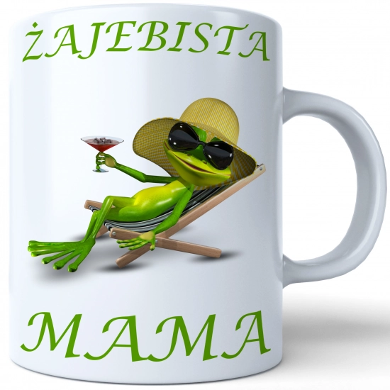 KUBEK 330ml DLA MAMY Z NADRUKIEM NA PREZENT DZIEŃ MATKI MAMA MAMUSIA