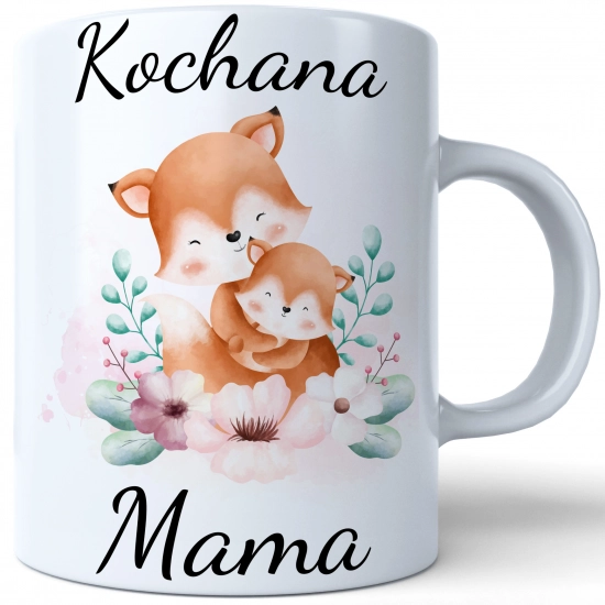 KUBEK 330ml DLA MAMY Z NADRUKIEM NA PREZENT DZIEŃ MATKI MAMA MAMUSIA