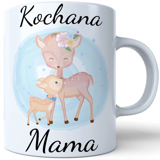 KUBEK 330ml DLA MAMY Z NADRUKIEM NA PREZENT DZIEŃ MATKI MAMA MAMUSIA