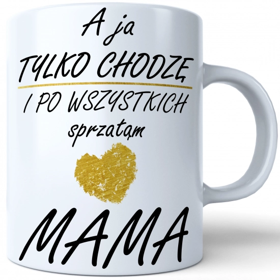 KUBEK 330ml DLA MAMY Z NADRUKIEM NA PREZENT DZIEŃ MATKI MAMA MAMUSIA
