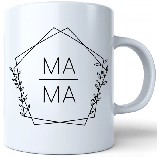 KUBEK 330ml DLA MAMY Z NADRUKIEM NA PREZENT DZIEŃ MATKI MAMA MAMUSIA