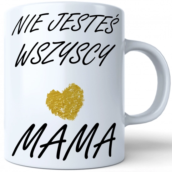 KUBEK 330ml DLA MAMY Z NADRUKIEM NA PREZENT DZIEŃ MATKI MAMA MAMUSIA