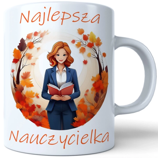 KUBEK DZIEŃ NAUCZYCIELA WYCHOWAWCY PREZENT NAUCZYCIEL NAUCZYCIELKA MATEMATYKI BIOLOGII POLSKIEGO CHEMII