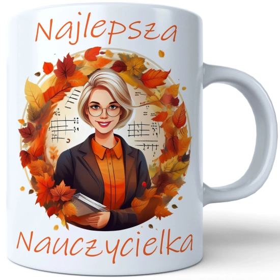 KUBEK DZIEŃ NAUCZYCIELA WYCHOWAWCY PREZENT NAUCZYCIEL NAUCZYCIELKA MATEMATYKI BIOLOGII POLSKIEGO CHEMII