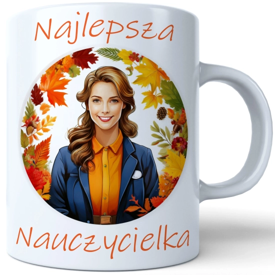 KUBEK DZIEŃ NAUCZYCIELA WYCHOWAWCY PREZENT NAUCZYCIEL NAUCZYCIELKA MATEMATYKI BIOLOGII POLSKIEGO CHEMII