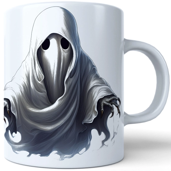 HALLOWEENOWY KUBEK 330ml NA HERBATĘ KAWĘ NA PREZENT DUCH