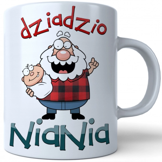 PREZENT DZIEŃ DZIADKA RĘCZNIK KUBEK SUPER DZIADEK