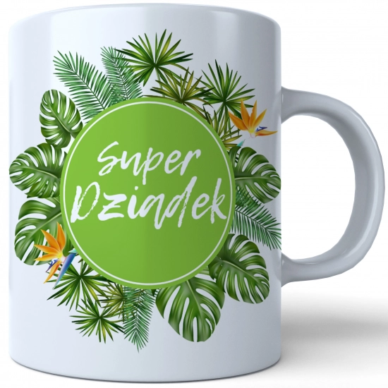 PREZENT KUBEK Z NADRUKIEM DLA DZIADKA W SKRZYNCE