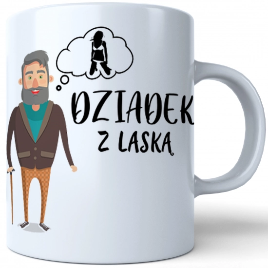 PREZENT DZIEŃ DZIADKA RĘCZNIK KUBEK SUPER DZIADEK