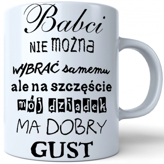 PREZENT DZIEŃ BABCI RĘCZNIK KUBEK SUPER BABCIA