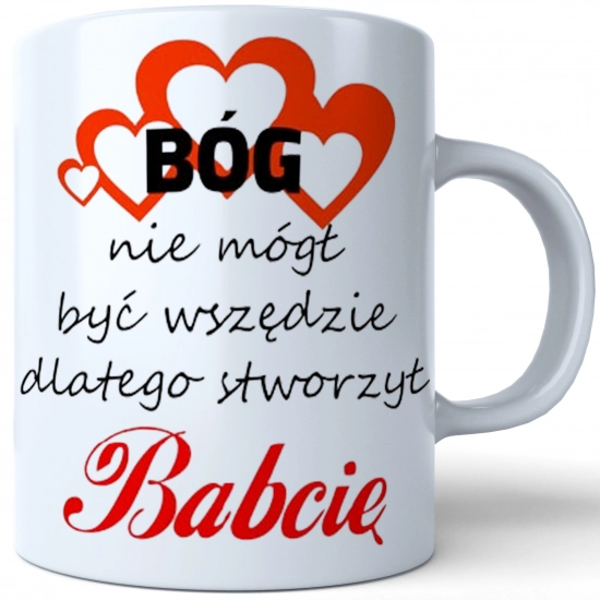 KUBEK DLA SUPER BABCIA DZIEŃ BABCI PREZENT